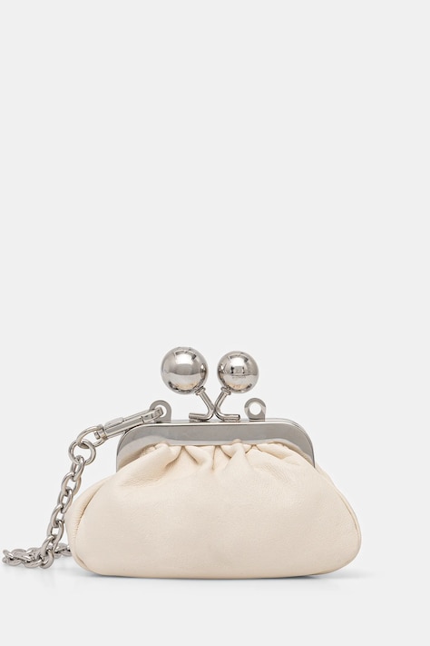 Weekend Max Mara torebka skórzana DIOMEDE kolor beżowy 2615721044600