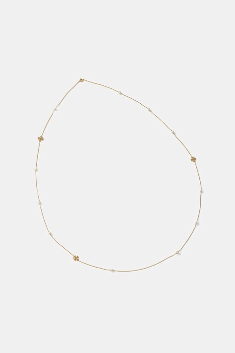 Tory Burch naszyjnik pozłacany Long Kira 157210-137