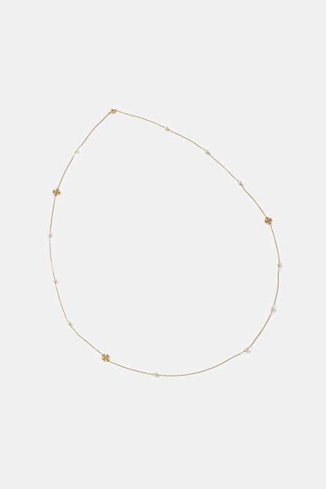 Tory Burch naszyjnik pozłacany Long Kira 157210-137