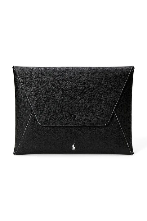 Polo Ralph Lauren bőr kozmetikai táska 25 x 35 cm fekete, 427971194