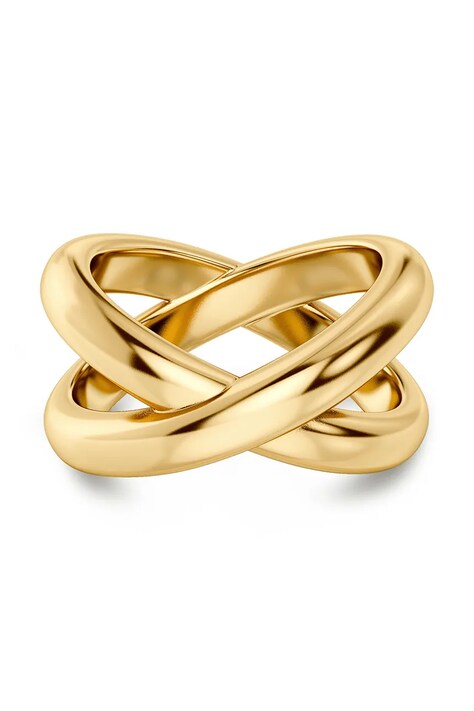 EDBLAD inel placat cu aur Alexa 130227