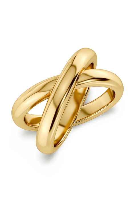 EDBLAD pierścionek pozłacany Alexa 130227