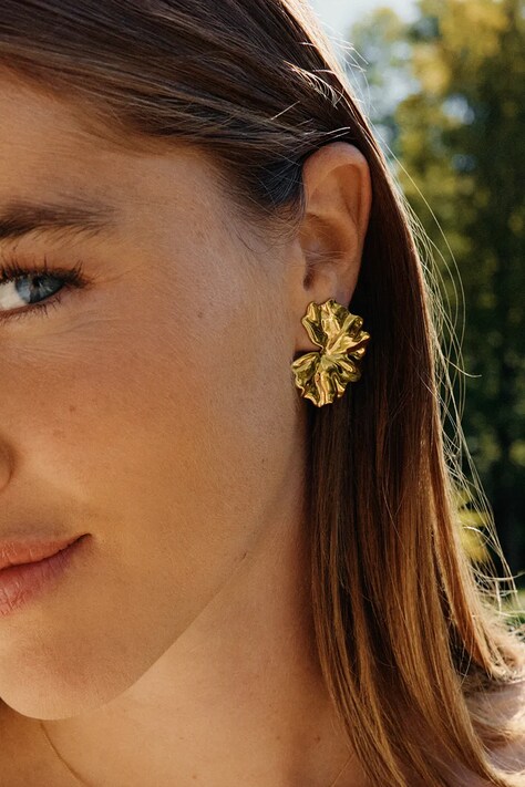 EDBLAD kolczyki pozłacane Gerana 130243