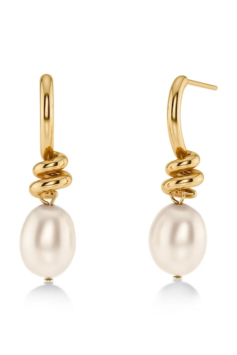 Pozlátené náušnice EDBLAD Swivel 130332