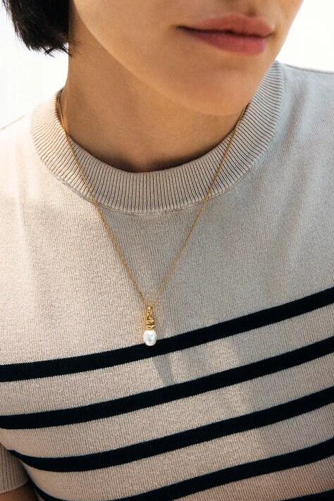 EDBLAD naszyjnik pozłacany Swivel 130336