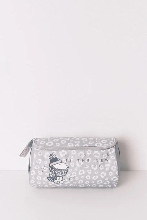 women'secret kosmetyczka podróżna SNOOPY kolor szary 4842023
