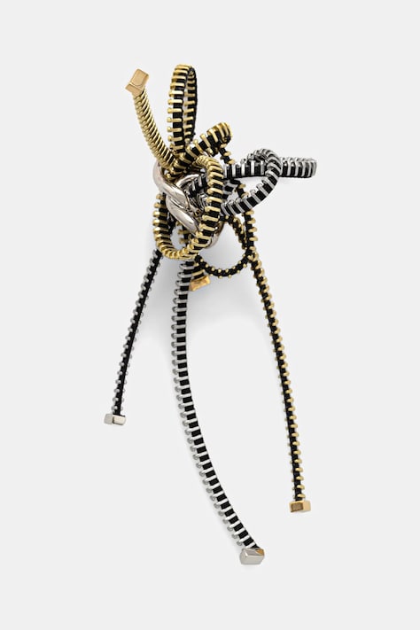 Jean Paul GAULTIER kolczyk Zippers 26/01-U-JW056-X060