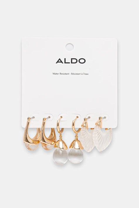 Aldo naušnice za žene metalne CLEARGLLO 3-pack 14343717