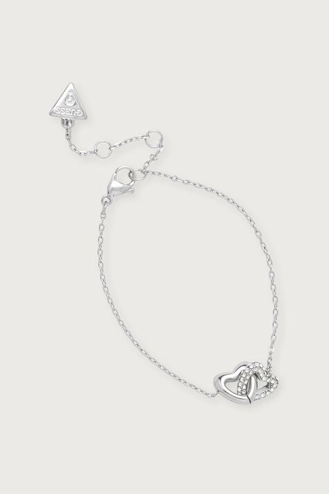 Guess Bransoletka damska ze stali nierdzewnej z cyrkonią BELOVED JUBB06 014JW