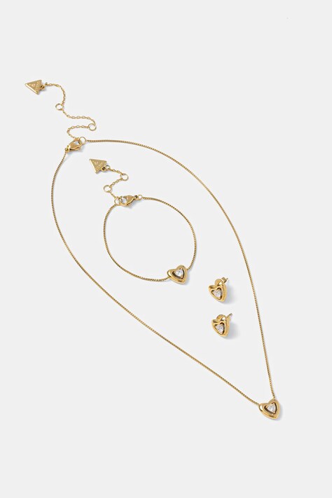 Guess naszyjnik, bransoletka i kolczyki BELOVED JUBS06 005JW