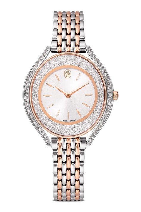 Swarovski zegarek CRYSTALLINE damski kolor srebrny 5730162