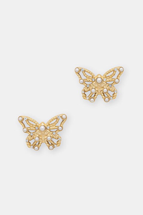 Guess kolczyki damskie ze stali nierdzewnej BORBOLETA JUBE06 123JW