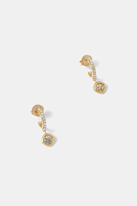 Guess kolczyki damskie ze stali nierdzewnej JAIPUR SPLENDOR JUBE06 151JW