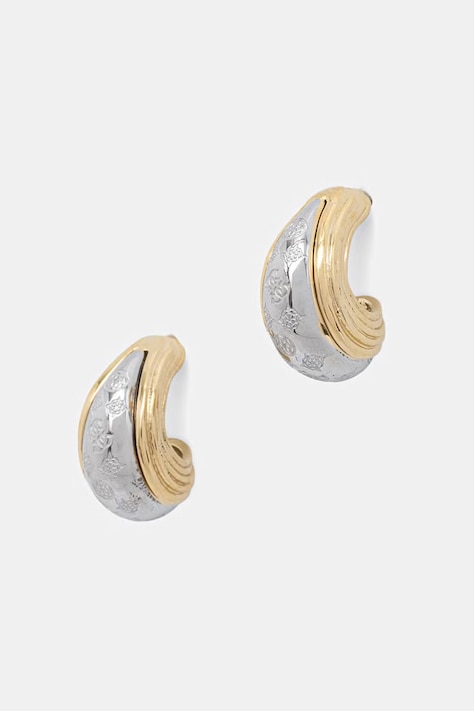 Guess kolczyki damskie ze stali nierdzewnej VIVA SOLEIL JUBE06 161JW