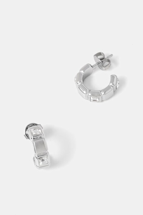 Guess kolczyki damskie ze stali nierdzewnej ACE OF DIAMONDS JUBE06 183JW