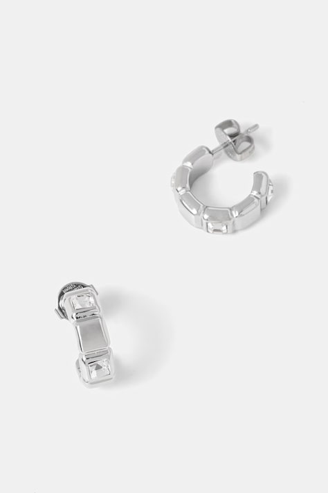 Guess kolczyki damskie ze stali nierdzewnej ACE OF DIAMONDS JUBE06 183JW