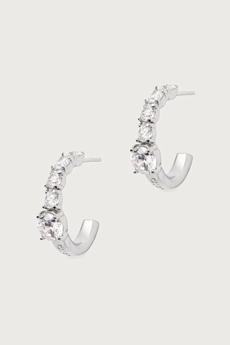 Guess Cercei pentru femei, din oțel inoxidabil PIERCING STUDIO JUBE06 272JW