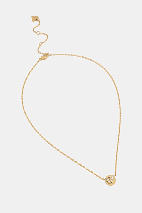 Guess naszyjnik damski ze stali nierdzewnej BORBOLETA JUBN06 134JW