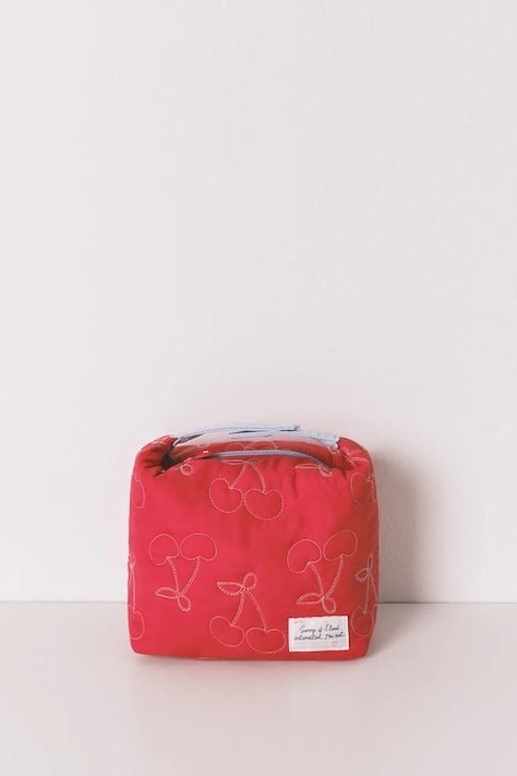 Kosmetická taška women'secret červená barva, 4843014