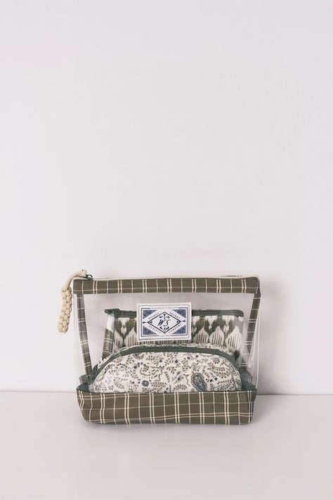 women'secret kosmetyczka 3-pack kolor zielony 4843018