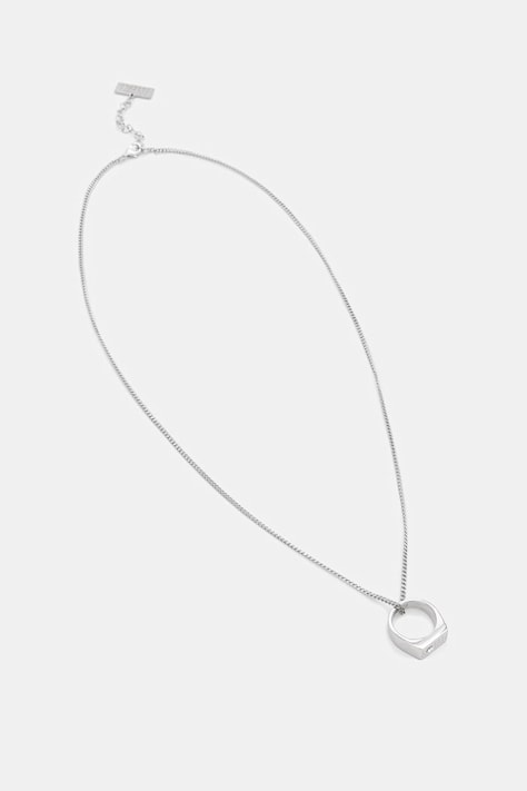 MM6 Maison Margiela naszyjnik i pierścionek damskie z mosiądzu SM6UU0094.P8859.951