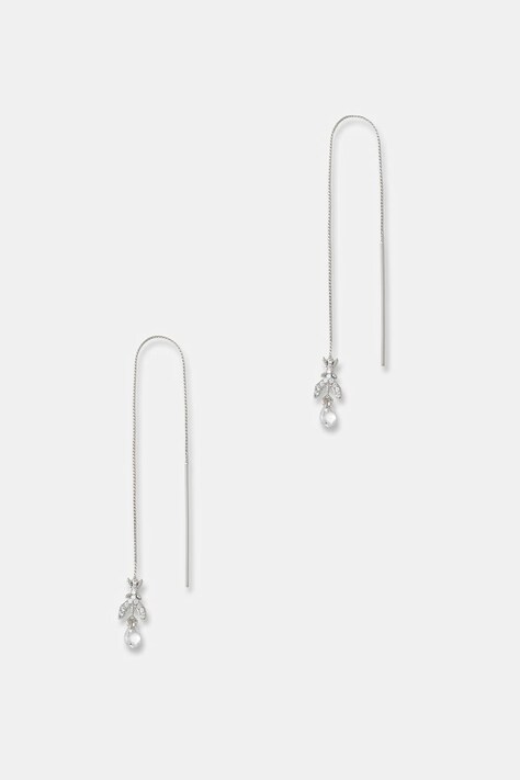 Patrizia Pepe kolczyki damskie metalowe z cyrkonią 2J2619 M093