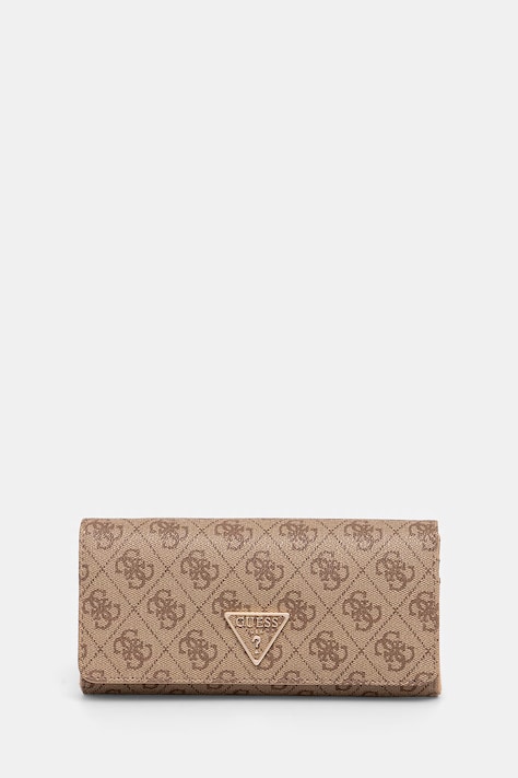 Guess peňaženka dámska z imitácie kože LAUREL béžová SWSG74 59155