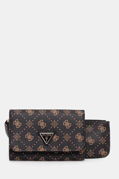 Guess чохол жіночий зі штучної шкіри SILIA коричневий TWGP98 90160