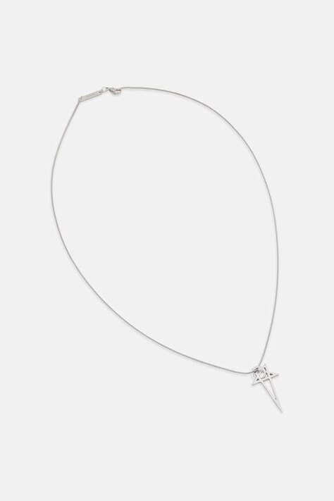 Rick Owens DRKSHDW naszyjnik Pentagram RJ0000066.MMT