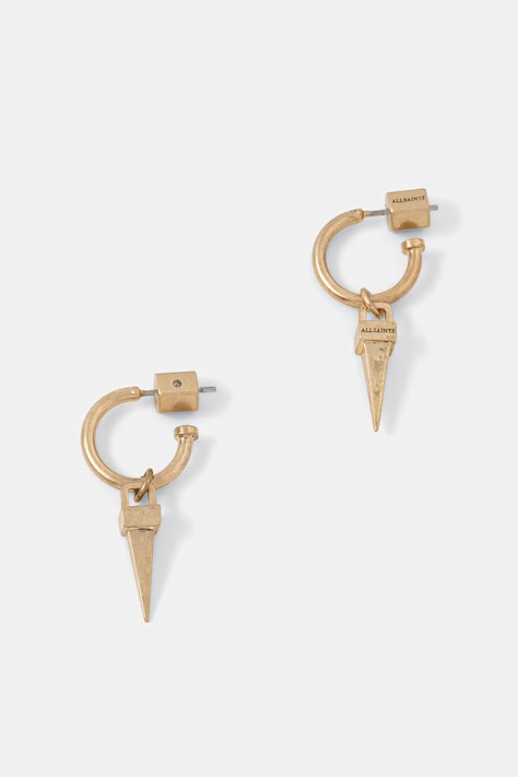 AllSaints kolczyki damskie metalowe 37568584BRS711