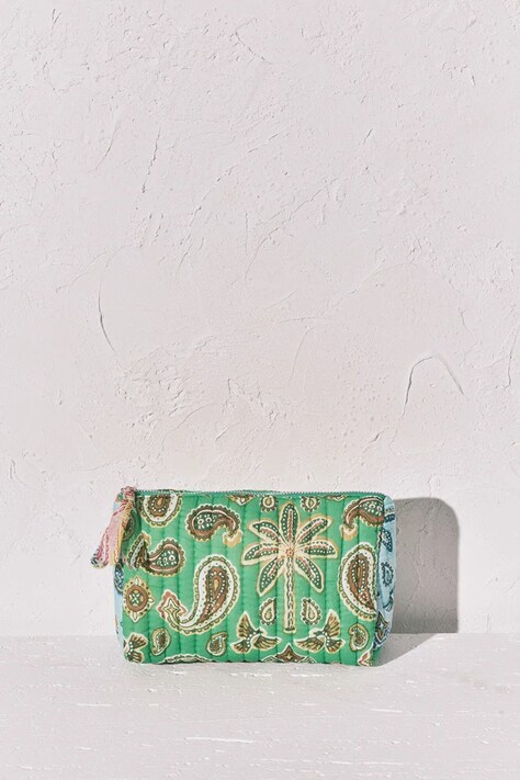 women'secret kosmetyczka damska bawełniana zielona 4383151