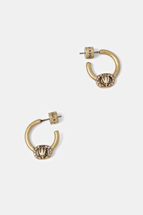 Kurt Geiger London kolczyki damskie metalowe cyrkoniowe 5621561429