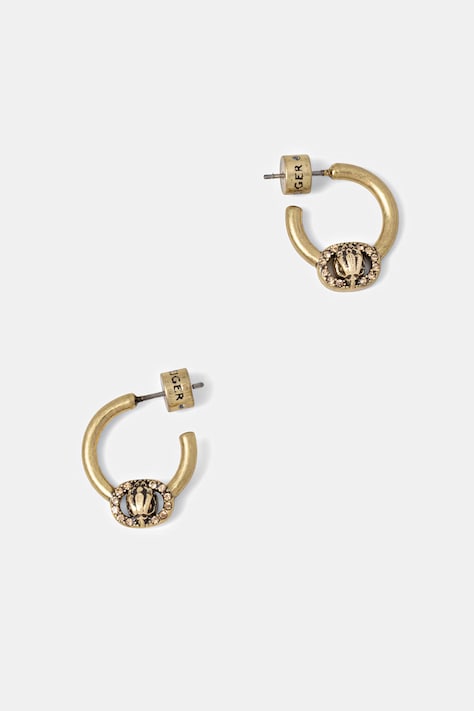 Kurt Geiger London kolczyki damskie metalowe cyrkoniowe 5621561429