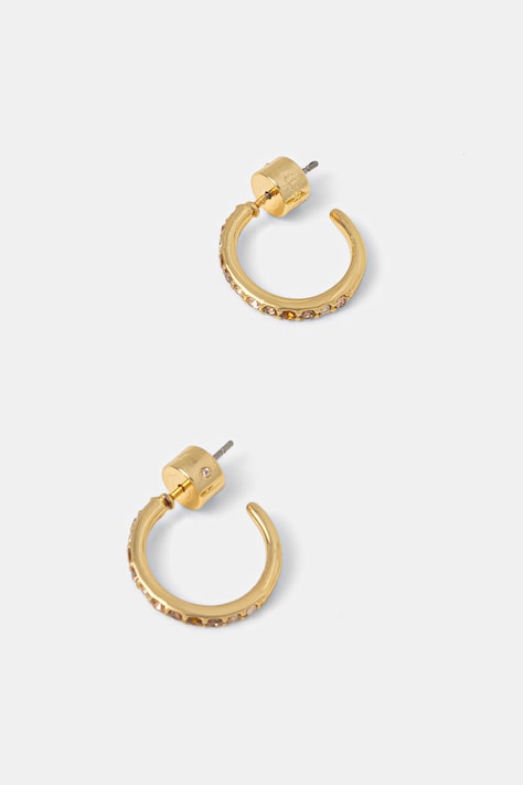 Kurt Geiger London kolczyki damskie metalowe z cyrkonią 5620966429