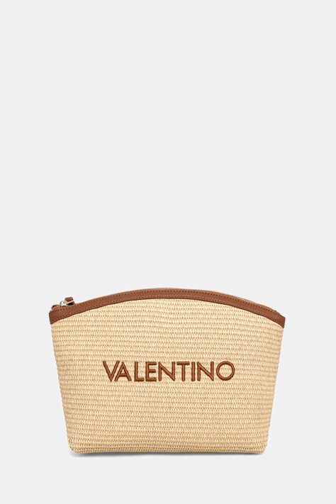 Valentino Bags kosmetyczka damska MAIAM brązowa VBE9TE715PAG