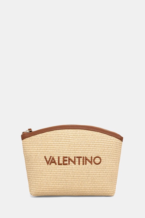 Valentino Bags kosmetyczka damska MAIAM brązowa VBE9TE715PAG