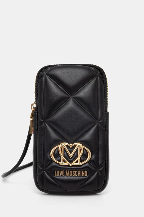 Love Moschino pokrowiec na telefon damski czarny JC5645PP0OLC0000