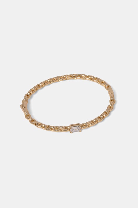 Lauren Ralph Lauren bransoletka damska metalowa z cyrkonią 14B00679