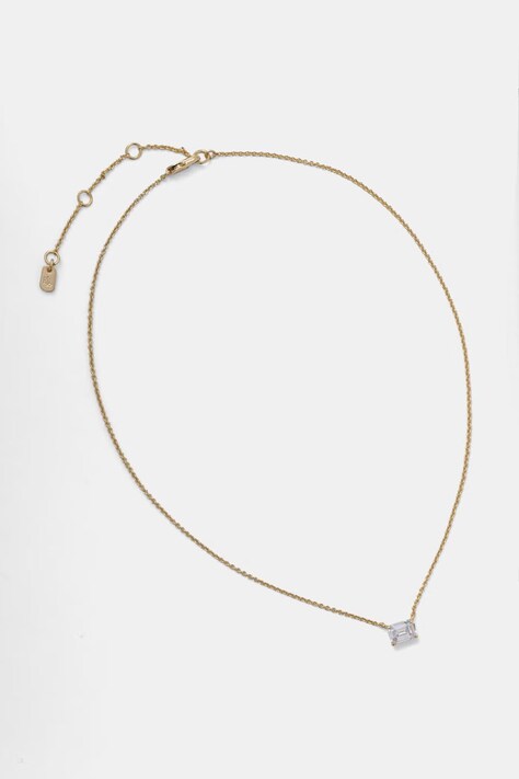 Lauren Ralph Lauren naszyjnik damski metalowy z cyrkonią 14N00795