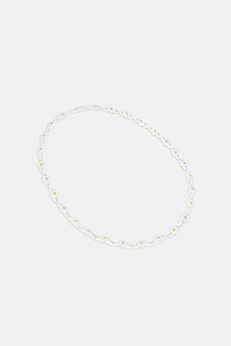 HATTON LABS DAISY CHAIN necklace silver Women's HL.S5.C9.05.S20