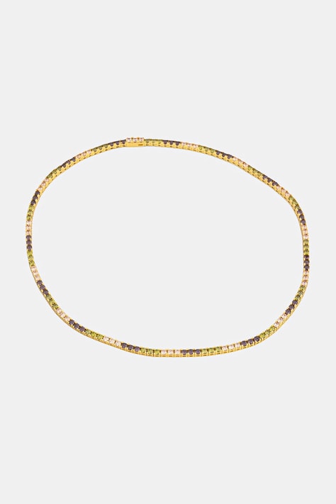 HATTON LABS CLASSIC TENNIS CHAIN M κολιέ ασημένιο γυναικείο HL.W4.861.23.S18