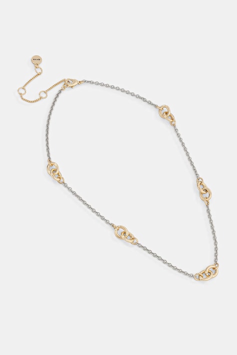 DKNY choker damski mosiężny ALANI 04N00365