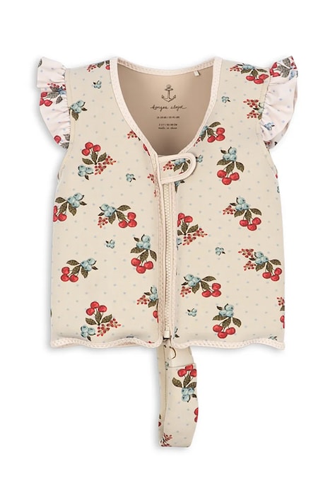 Konges Sløjd kamizelka do pływania dziecięca AVERY SWIM VEST kolor beżowy KS104652