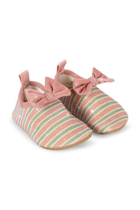Otroški čevlji za vodo Konges Sløjd BOWWOW SWIM SHOES roza barva, KS104714