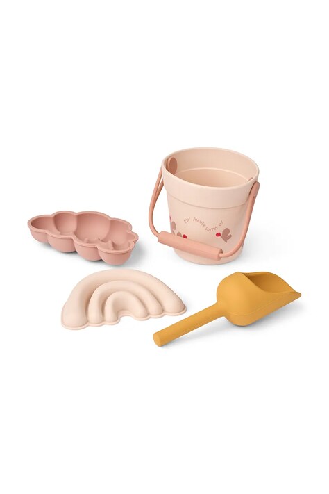 Liewood zestaw zabawek dziecięcy Kit Mini Butterfly Beach Set różowy LW20753