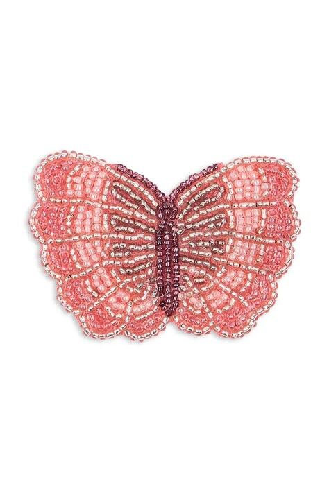 Konges Sløjd τσιμπιδάκι μαλλιών παιδικό BUTTERFLY BEADED HAIR CLIP KS105300