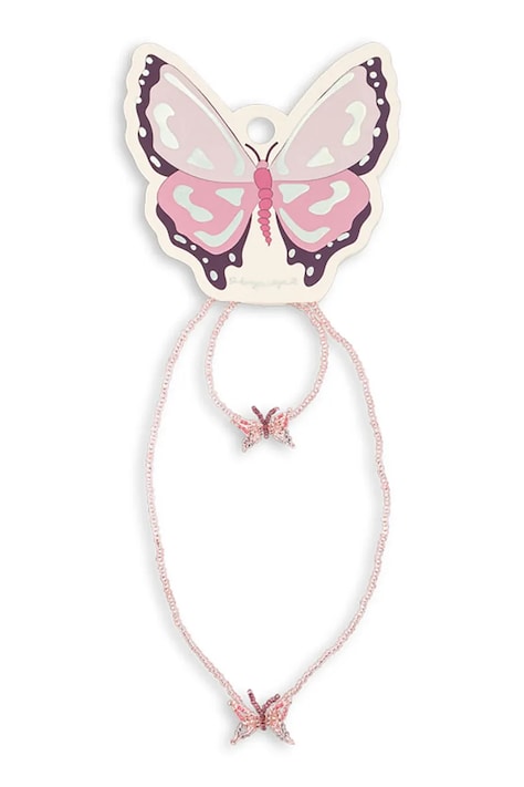 Konges Sløjd otroški BUTTERFLY NECKLACE AND BRACELET SET KS105301