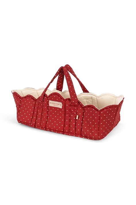 Konges Sløjd nosidełko dla lalek dziecięce bawełniane DOLL LIFT czerwone KS105333