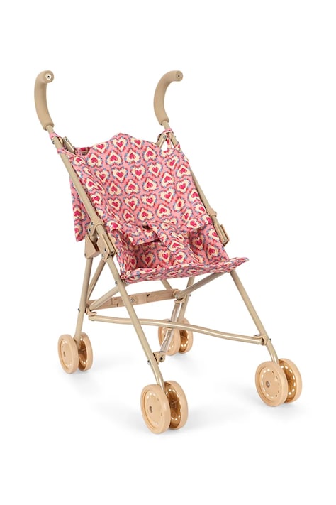 Konges Sløjd cărucior de păpuși copii bumbac DOLL STROLLER roz KS105334
