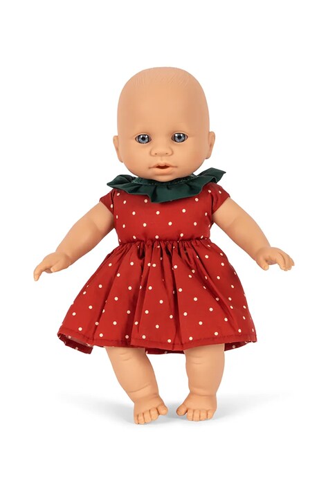 Konges Sløjd lalka dziecięca FRAISE BABY DOLL czerwona KS105386